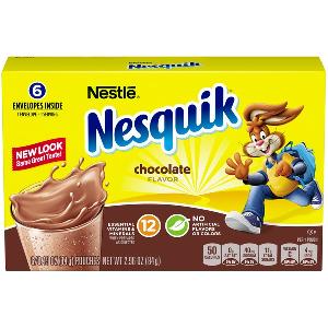 NESTLE ® NESQUIK ® CHOCOLATE 2.96OZ-84G-6PACK