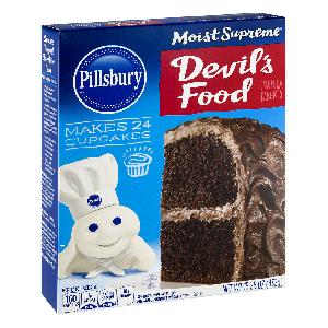 Pillsbury Moist Supreme Devils Food Premium Cake Mix 15.25OZ