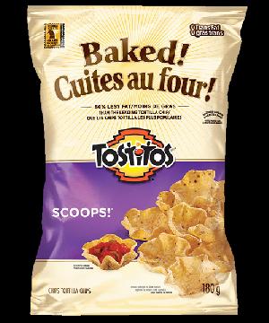 TOSTITOS ® TOSTITOS BAKED SCOOPS ! 198.4 GM / 7 OZ