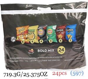FRITO LAY VARIETY PACKS ® BOLD MIX 719.3 G /25.375 OZ
