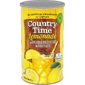 COUNTRY TIME ® COUNTRY TIME LEMONADE  2.49 KG / 82.5 OZ