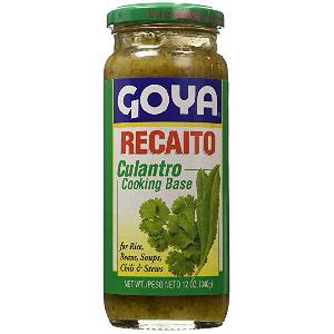 GOYA ® RECAITO CULANTRO COOKING BASE 12OZ